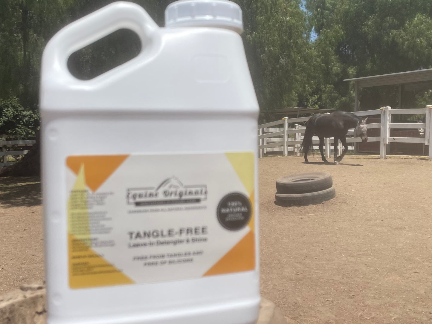 TANGLE-FREE - Leave-In Conditioner & Shine - Refill Gallon