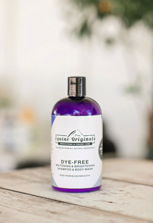 DYE-FREE - Whitening & Brightening Equine Shampoo & Body Wash